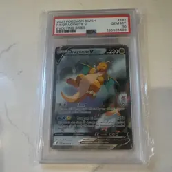 Pokemon Dragonite V 192/203 Evolving Skies Ultra Rare Full Art PSA 10 Holo - Image 1