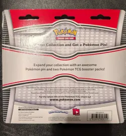 Pokemon TCG: Burning Shadows / Rebel Clash Espeon collector pin 2 pack blister - Image 2