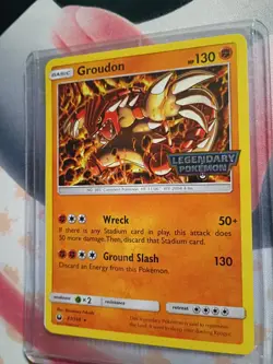 Groudon 081/168 Holo Promo Pokemon Near Mint Sealed - Image 2