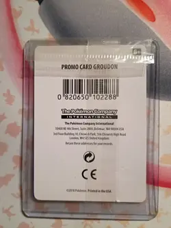 Groudon 081/168 Holo Promo Pokemon Near Mint Sealed - Image 4