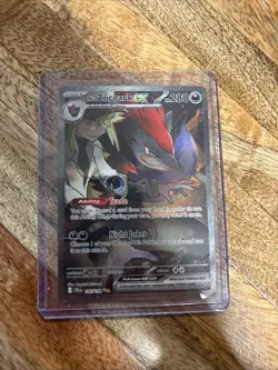 Pokemon Sv09: Journey Together N's Zoroark ex 185/159 SIR Full Art HOLO MINT - Image 2