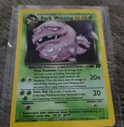 Pokemon Team Rocket - Dark Weezing 14/82 - Rare Holo NM - Image 5