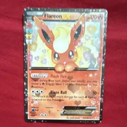 The Pokemon Company Flareon EX RC6/RC32 Full Art Holo Ultra Rare English 2016 - Image 1