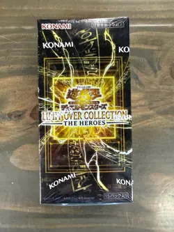 Yugioh Limit Over Collection: THE HEROES Japanese Booster Box Brand New Sealed - Image 1