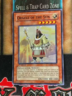 Yugioh Oracle of The Sun ABPF-EN019 Super Rare 1st Ed NM - Image 1