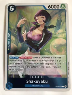 One Piece CCG Two Legends Shakuyaku Foil OP08-046 NM Rare - Image 1