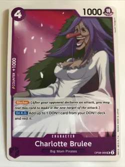 One Piece CCG Two Legends Charlotte Brulee OP08-066 NM - Image 1