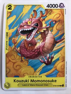 One Piece Starter Deck 9: Kouzuki Momonosuke ST09-006 NM - Image 1
