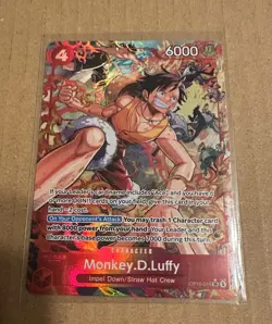 Monkey.D.Luffy Alt Art (OP16-015) | OP16 - The Time of Battle | ENGLISH - Image 1