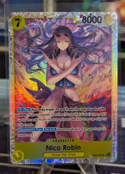 Nico Robin (055) EB03-055 Extra Booster: One Piece Heroines Edition Foil - Image 1