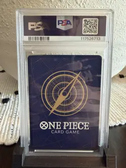 Bandai One Piece Royal Blood Monkey D. Luffy Secret Rare Foil EN PSA 10 - Image 2