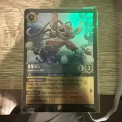 Disney Lorcana Winterspell #191/204 Angel - Experiment 624 | Legendary Cold Foil - Image 1