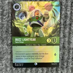 Disney Lorcana Wilds Unknown Buzz Lightyear 211/204 Epic Foil - Image 1