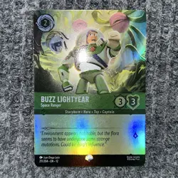 Disney Lorcana Wilds Unknown Buzz Lightyear 211/204 Epic Foil - Image 2