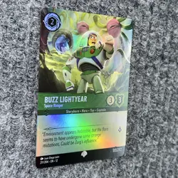Disney Lorcana Wilds Unknown Buzz Lightyear 211/204 Epic Foil - Image 3