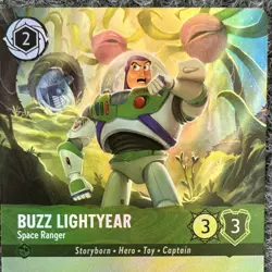 Disney Lorcana Wilds Unknown Buzz Lightyear 211/204 Epic Foil - Image 5