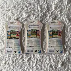 Fabled FACTORY SEALED Booster Packs (LOT OF 3) TCG Disney Lorcana - Image 2