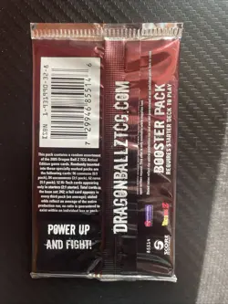 Dragonball Z "Arrival" 10-Card Sealed Booster Pack X1 - Image 2