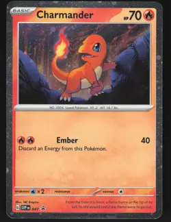 Charmander 047 Promo Pokemon SV: Scarlet & Violet Promo Cards - Image 1