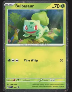 Bulbasaur 046 Promo,Swirl Pokemon SV: Scarlet & Violet Promo Cards - Image 1