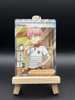 Ortega 141/131 Ultra Rare Prismatic Evolutions Near Mint Pokemon Single Card - Image 1