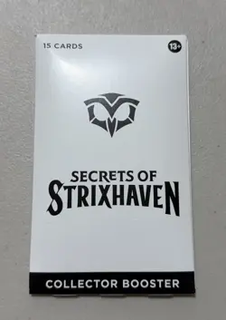 Magic: The Gathering Secrets of Strixhaven Collector Booster Pack 15 Cards MTG - Image 1