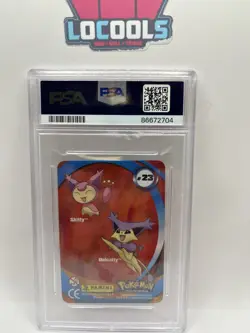 2004 POKEMON ADVANCED DELCATTY/SKITTY ACTION CARDS LENTICULAR • PSA 9 Mint - Image 2