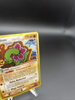Meganium Delta Species Holo Card 4/101 Dragon Frontiers - Damaged - Image 3