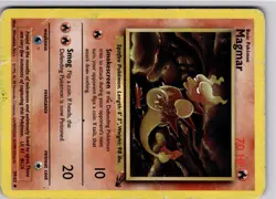 Pokemon TCG Magmar Fossil 39/62 Pokemon Trading Card TCG - Image 5