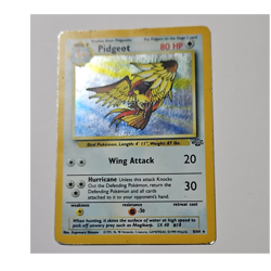 Pokemon Pidgeot Holo Rare Card Base Set 8/64 Unlimited English Wotc 1999 - Image 1