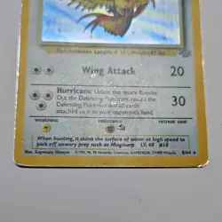 Pokemon Pidgeot Holo Rare Card Base Set 8/64 Unlimited English Wotc 1999 - Image 3