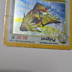 Pokemon Pidgeot Holo Rare Card Base Set 8/64 Unlimited English Wotc 1999 - Image 4