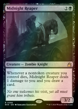 MTG Midnight Reaper Foil ** Ravnica Remastered ** English - Image 1