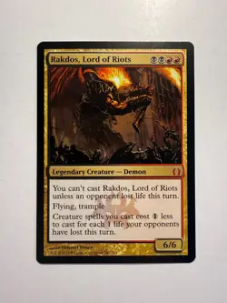 Rakdos, Lord of Riots 187 MTG Return to Ravnica - Image 1