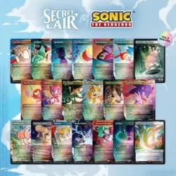 Magic MTG Secret Lair X Sonic The Hedgehog Foil Edition Bundle (New/ Sealed) - Image 2