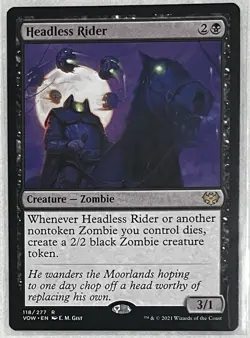 MTG Headless Rider Innistrad CV Rare NM/Mint - Image 1
