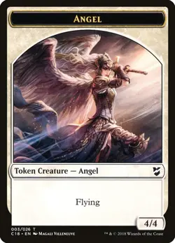 MTG Angel // Soldier ** Commander 2018 Tokens ** English - Image 1