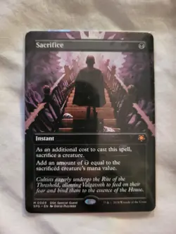 Magic: The Gathering- Mtg - Sacrifice - Special Guest Borderless M.RARE - N.Mint - Image 3