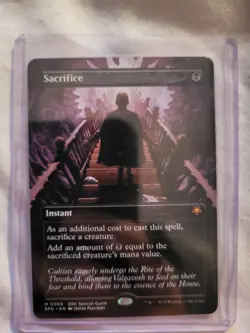 Magic: The Gathering- Mtg - Sacrifice - Special Guest Borderless M.RARE - N.Mint - Image 4
