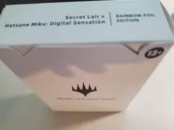 MTG Secret Lair x Hatsune Miku: Digital Sensation Foil english sealed - Image 1