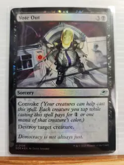 Vote Out - Foil U MTG Edge of Eternities M/NM, English - Image 3