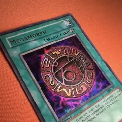 Megamorph MRL-061 Magic Ruler Ultra Rare 1st Edition VLP Condition Yugioh - Image 2