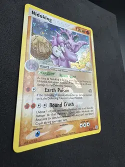 Nidoking 8/112 Reverse Holo FireRed & LeafGreen - Pokemon Card - NM - Image 5