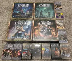 Call Of Cthulu Card Game Lot Set FFG LCG x4 expansions x11 Asylum Packs NEW! - Image 1