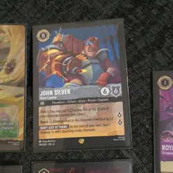 Disney Lorcana TCG Ursula's Return 5-Card Lot Wrong Lever! Cold Foil + Anna - Image 3