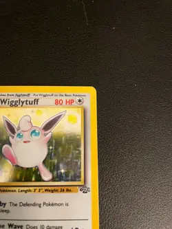Wigglytuff 16/64 Jungle Holo Rare Pokemon Card WOTC - LP - Image 4