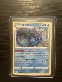 Vaporeon SWSH072 SWSH: Sword & Shield Promo Cards Holo - Image 1