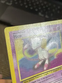 Pokemon TCG Mew 8 WOTC Black Star Promo Regular Card HP - Image 4