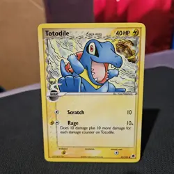 Totodile Pokemon TCG Dragon Frontiers Common Card #67/101 - Image 1