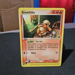 Growlithe Pokemon TCG Sandstorm Common Card #65/100 - Image 1